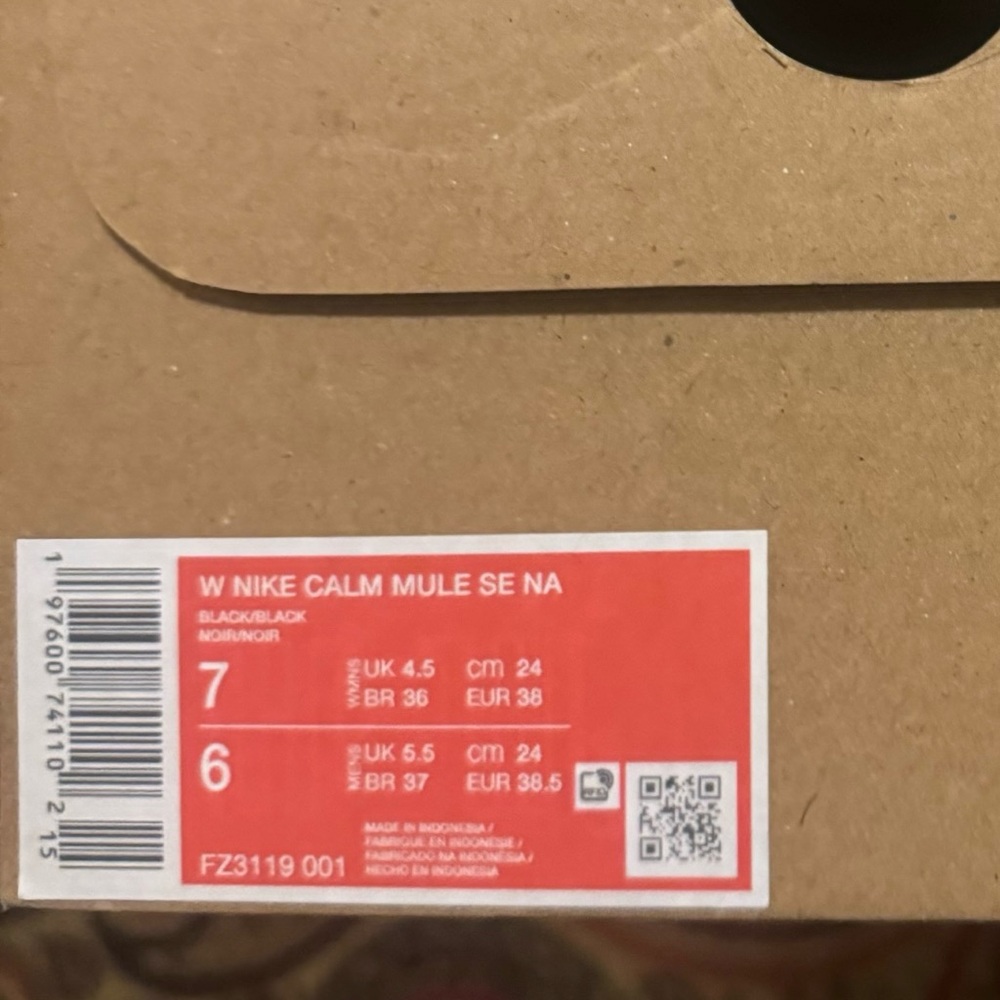 NEW- Nike Calm Mules - Picture 9 of 10